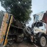 Pune Nashik Highway Accident : पुणे-नाशिक महामार्गावर भीषण अपघात; कंटेनरची ट्रकला धडक, ट्रकखाली कार चिरडली