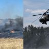 Apache Helicopter Accident : अमेरिकेच्या अत्याधुनिक AH-64 अपाचे हेलिकॉप्टरचा भीषण अपघातात दोन पायलट्सचा मृत्यू