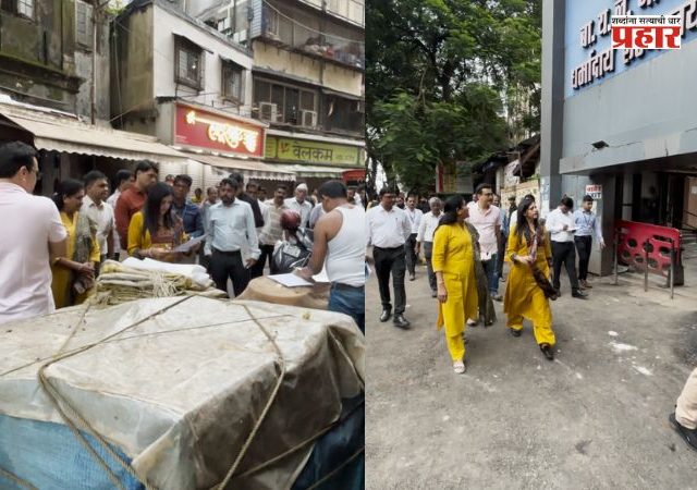 Ashwini Bhide : सर्व परवानाधारक फेरीवाले वापरत असलेल्या क्षेत्रफळांची पाहणी करा, अतिक्रमित असेल तर कारवाई करा