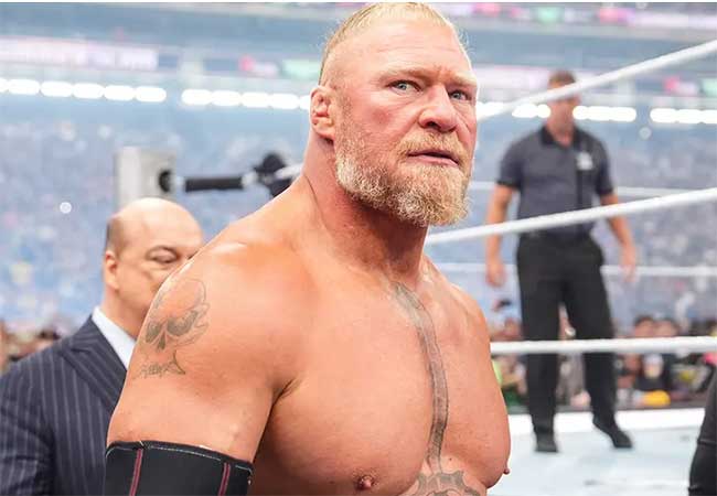 Brock Lesnar : WWE मधील स्टार खेळाडू ब्रॉक लेसनरची निवृत्तीची घोषणा
