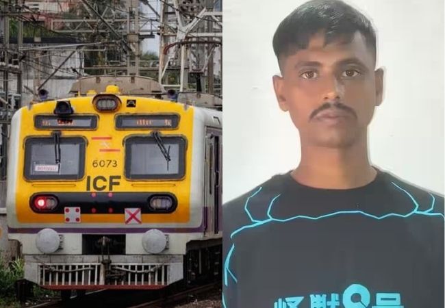 Crime News : मुंबईत तरुणाला धावत्या लोकलमधून लाथ मारून खाली पाडले; आरोपीला अटक