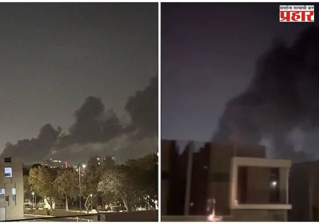 Dubai Explosion : दुबई हादरली! जेबेल अली अन् पाम जुमेराहजवळ भीषण स्फोट? सोशल मीडियावर व्हिडिओ व्हायरल झाल्याने उडाली खळबळ