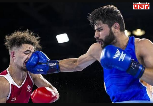 A farmer's son's 'Golden Punch'; Sachin Siwach clinches India's sixth gold medal.