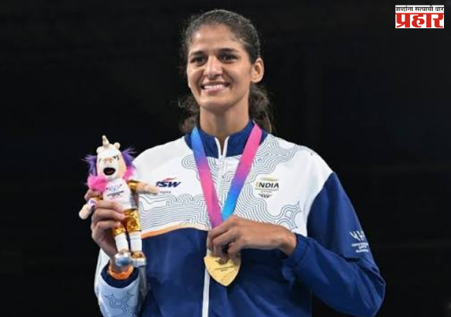 Commonwealth Games 2026 : रुग्णालयाच्या बिछान्यापासून सुवर्ण विजयापर्यंत; जास्मिन लंबोरियाने रचला इतिहास