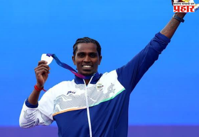 Praveen Chithravel wins historic silver medal in triple jump.