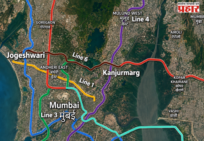 Mumbai Metro : मेट्रो -६ प्रकल्पाचे ८८ टक्के काम पूर्ण, कारशेडचा प्रश्न कायम