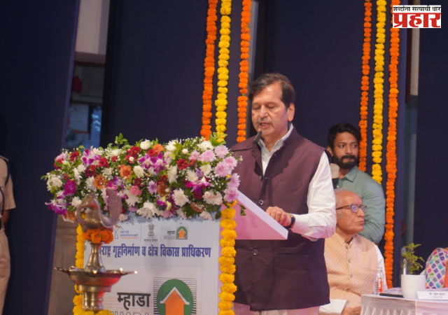 Mangal Prabhat Lodha : म्हाडासाठी राखीव घरे न देणाऱ्या विकासकांवर कडक कारवाई करा; गरज पडल्यास कारागृहात पाठवा - मंत्री मंगल प्रभात लोढा