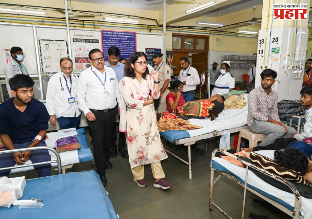 BMC : महापालिका शीव रूग्णालयात डिजिटल पेमेंटची सुविधा उपलब्ध करून द्या; महापालिका अतिरिक्त आयुक्त प्राजक्ता वर्मा लवंगारे यांचे निर्देश