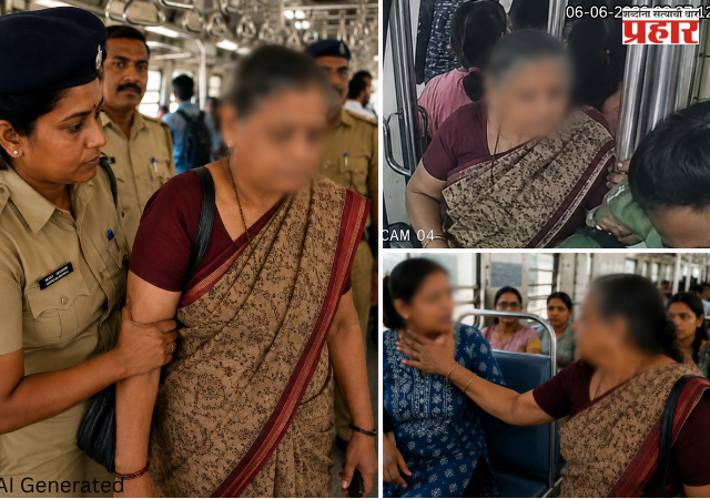 65-year-old female thief : ‘शनिवार माझ्या आवडीचा!’ पुण्याहून मुंबईत येऊन लोकलमध्ये चोरी करणारी 65 वर्षीय महिला जेरबंद