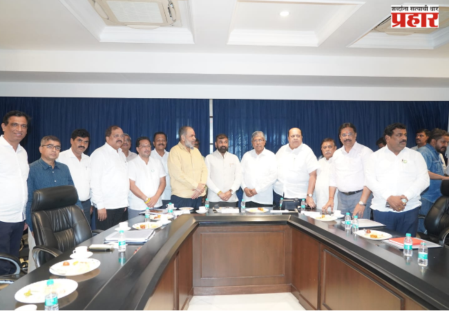 Meeting held under the chairmanship of Deputy Chairman Sachin Ahir