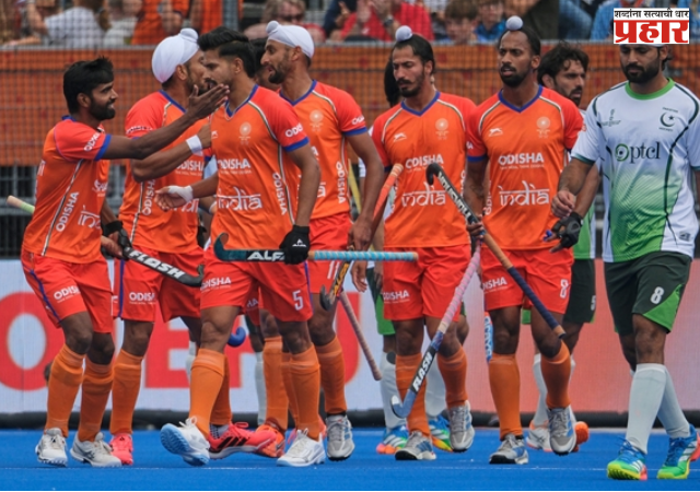 FIH Hockey World Cup : रोमहर्षक लढतीत भारताचा पाकिस्तानवर ५-३ ने विजय; पुरुष हॉकी विश्वचषकाच्या क्रॉसओव्हर फेरीत धडक!