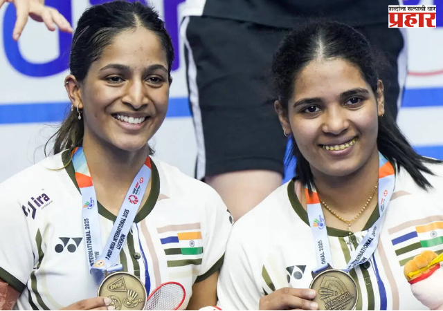 BWF World Championships : त्रिसा-गायत्रीची ऐतिहासिक कामगिरी; 15 वर्षांनंतर भारताचे महिला दुहेरीत विश्वविजेतेपदाचे पदक निश्चित