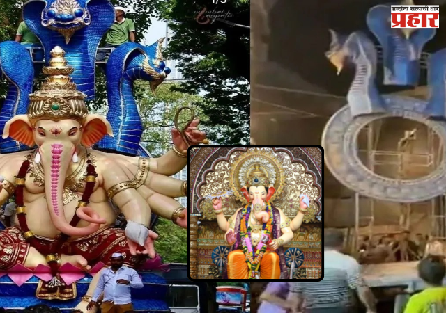 Bhuleshwarcha Raja : 'लालबागच्या राजा'चे 'भुलेश्वरच्या राजा'वर वडीलकीचे छत्र; दुर्घटनाग्रस्त मंडळाला तब्बल २१ लाखांची आर्थिक मदत जाहीर