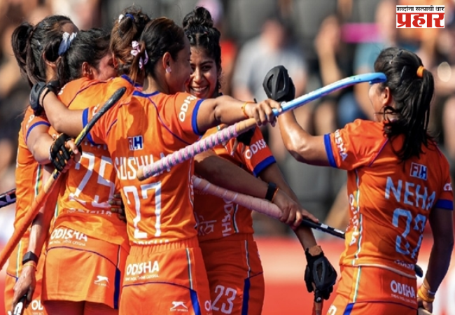 FIH Hockey World Cup : जर्मनीवर ३-१ असा दणदणीत विजय; भारतीय महिला हॉकी संघाची विश्वचषकात ऐतिहासिक कामगिरी