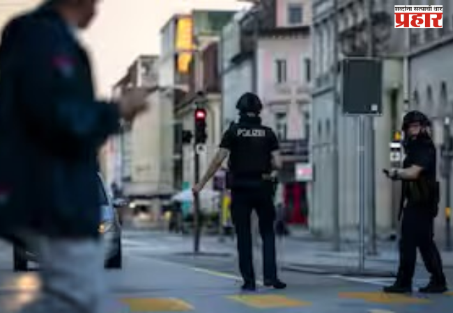 Indiscriminate firing at a rave party in Switzerland; one dead, five critically injured.