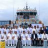 INS Mangrol : ‘आयएनएस मंगरोल'मुळे नौदलाची ताकद वाढली; पाण्याखालील शत्रूंच्या हालचालींवर ठेवणार नजर!