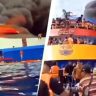 Indonesia Ferry Boat Accident : इंडोनेशिया समुद्रात भीषण दुर्घटना! प्रवासी फेरी बोटला आग लागून 5 जणांचा मृत्यू, 41 बेपत्ता