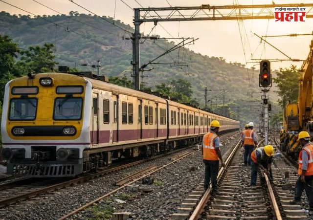 Central Railway Block : कसारा मार्गावर १५ रात्रींचा ब्लॉक; टिटवाळा स्थानकावर प्लॅटफॉर्म विस्ताराचे काम