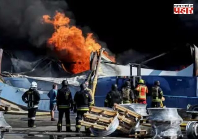 Kyiv Ukraine Weapons Depot Explosion : कीवजवळ शस्त्रसाठ्यावर ड्रोन हल्ला; भीषण स्फोटात ३७ जणांचा मृत्यू, ४२ जखमी
