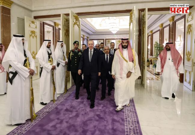 Mecca Defence Pact : पाकिस्तान-सौदी अरेबिया-तुर्की एकत्र! ‘एका देशावर हल्ला म्हणजे तिघांवर हल्ला’; संयुक्त संरक्षण कराराने भारताची चिंता वाढणार?