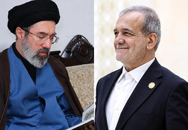 Iran News : चर्चेला उधाण आले असताना Viral झाला खामेनींचा Video, व्हिडीओत दिसला अर्धा चेहरा