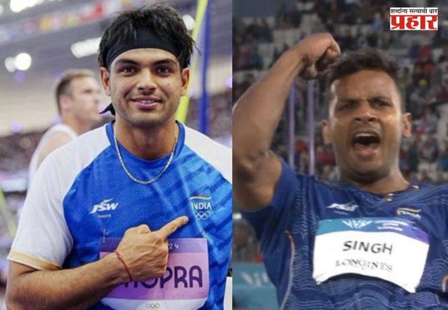 Commonwealth Games 2026 : राष्ट्रकुल क्रीडा स्पर्धेत भारताला दुहेरी आनंद; नीरजने जिंकले रौप्य, यशवीरने पटकावले कांस्य