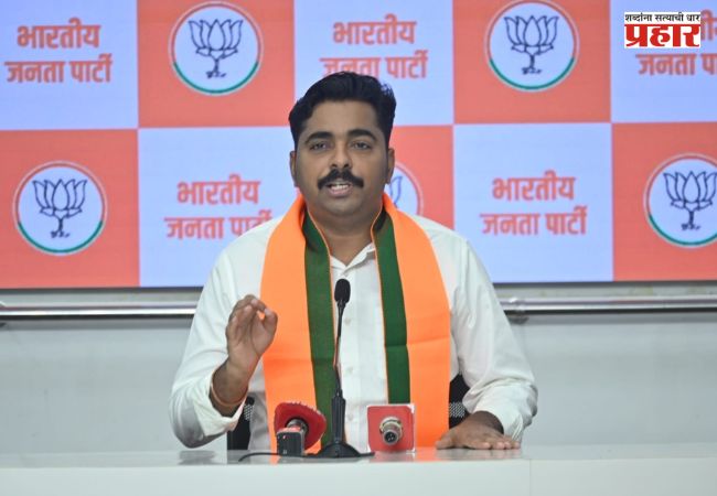 Navanath Ban : संजय राऊत आणि उद्धव ठाकरे यांच्यावर नवनाथ बन यांची टीका; भाजपच्या पत्रकार परिषदेत आरोप-प्रत्यारोप