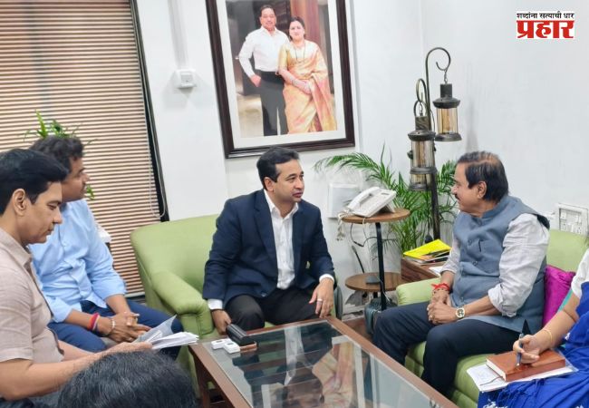 Nitesh Rane : श्रीवर्धन तालुक्यातील मच्छिमार बांधवांवरील गुन्हे मागे घेणार