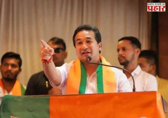 Nitesh Rane : वंदे मातरम न म्हणणाऱ्या मदरशांची नोंदणी रद्द करा