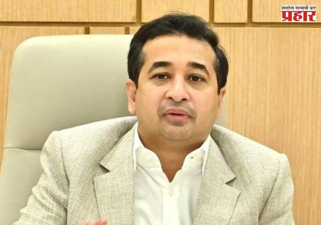 Nitesh Rane : 'राऊत फाईल्स' उघडल्या तर उद्धव ठाकरेंबद्दल नको ते ऐकायला मिळेल!