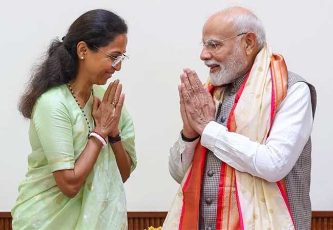 NCPSP : शरद पवार गटाचे सर्व खासदार सोमवारी पंतप्रधानांना भेटणार