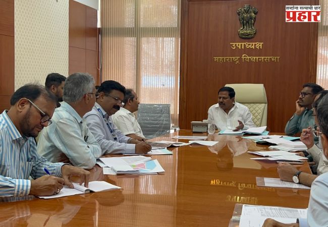 Thane News : कासारवडवलीतील ७८० मीटर डीपी रस्त्याचा मार्ग मोकळा होणार; अण्णा बनसोडेंचे अधिकाऱ्यांना निर्देश