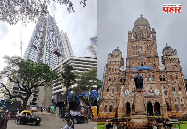 Rustomjee Crown Unauthorized Construction : प्रभादेवीतील ‘रुस्तमजी क्राउन’ इमारतीतील अनधिकृत बाधकामांवर महापालिकेचा हातोडा