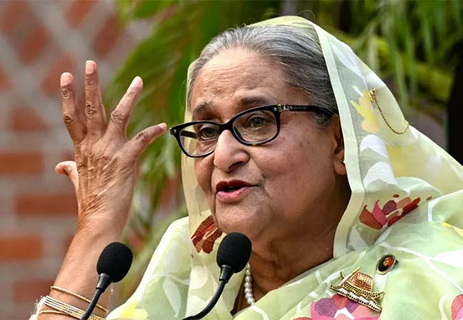 Sheikh Hasina : ‘बांगलादेशातील उठाव हे नियोजित सत्तांतर’