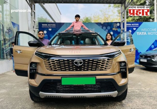 Tata Safari EV Launched : टाटाचा नवा धमाका! लोकप्रिय Safari आता इलेक्ट्रिक रुपात; दमदार फीचर्ससह महिंद्राला टक्कर