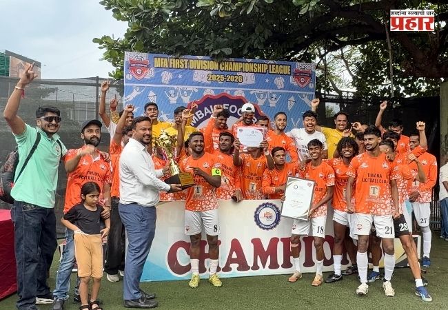 Tiwana Football Club : वांद्र्यातील नेव्हिल डि’सूजा फुटबॉल मैदानावर तिवाना संघाची बाजी