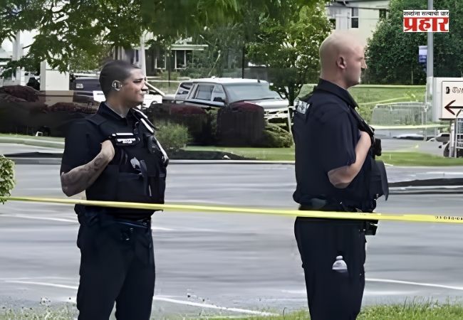 US Shooting : अमेरिकेत पार्कमध्ये गोळीबार; संशयितासह २ जण आणि पोलीस अधिकाऱ्याचा मृत्यू, आणखी एक अधिकारी जखमी