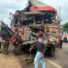 Nashik : मालेगावमध्ये भीषण अपघात, बस-ट्रकच्या धडकेत दोघांचा मृत्यू