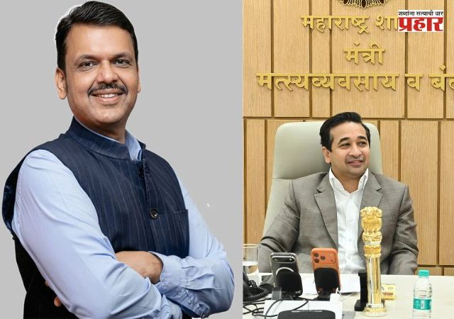 Nitesh Rane : मुख्यमंत्री देवेंद्र फडणवीस यांच्या गाडीत बसण्याची प्रत्येकाला इच्छा