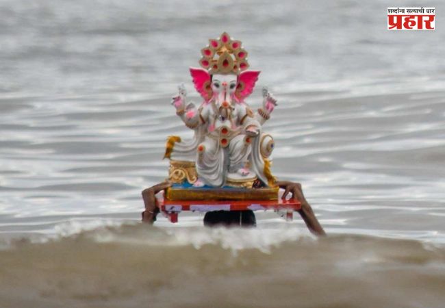 Ganpati Visarjan : ‘पुढच्या वर्षी लवकर या’! गणेश विसर्जनाच्या 7व्या दिवशी 18,818 मूर्तींचे विसर्जन; कोणतीही अनुचित घटना नाही