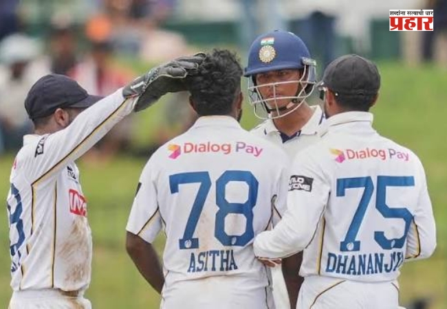 Ind vs SL 2nd Test Yashasvi Jaiswal : यशस्वी जयस्वालला बाद केल्यानंतर मैदानातच राडा; फर्नांडोसोबत जोरदार बाचाबाची