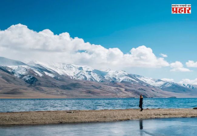 Ladakh Earthquake : लडाखमध्ये पहाटेच भूकंपाचा जोरदार धक्का! लेहमध्ये ५.५ रिश्टर स्केलचे हादरे, नागरिकांमध्ये घबराट