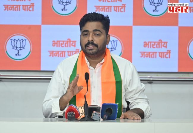 Navnath Ban : संजय राऊत – राहुल गांधींच्या भेटीवरून भाजप आक्रमक; ‘उबाठा संपवण्याची सुपारी’ घेतल्याचा आरोप