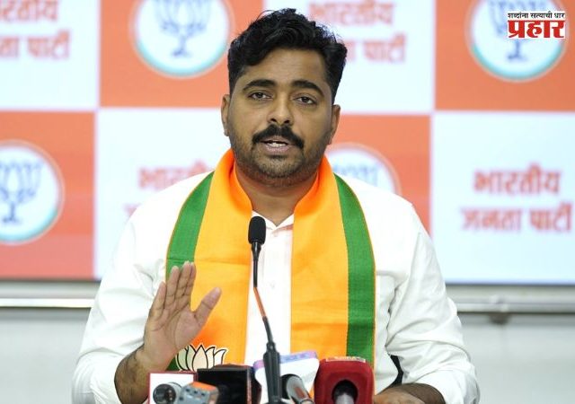 Navnath Ban : घोटाळेबाज संजय राऊतांनी आधी साडेनऊ हजार कोटींचा हिशेब द्यावा
