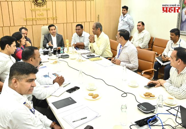Nitesh Rane : मंत्री नितेश राणेंनी घेतला ‘स्कायला एक्वेरियम’चा आढावा