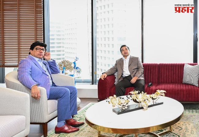 Nitesh Rane : मंत्री नितेश राणेंनी घेतली ‘ताज हॉटेल्स’च्या सीईओंची भेट