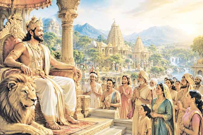 श्वेत भूपतीची कथा