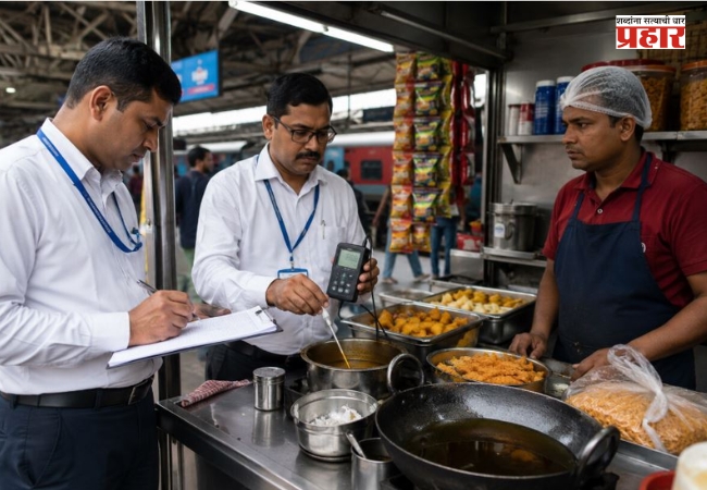 Western Railway Food and Water Safety : पश्चिम रेल्वेची अन्न आणि पाणी सुरक्षेसाठी कडक तपासणी; 98 टक्के अन्न नमुने, तर 99.87 टक्के पाणी नमुने सुरक्षित