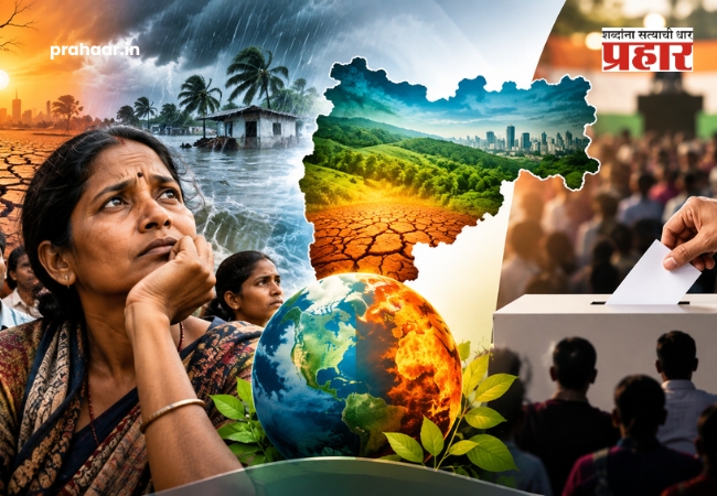 Climate change Maharashtra : महाराष्ट्रातील ५८% नागरिक हवामान बदलामुळे चिंतित; पण अवघ्या ३% लोकांसाठी हा निवडणुकीचा मुद्दा ?