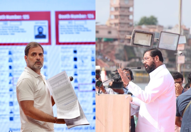 Rahul Gandhi News : निवडणूक आयोगाच्या संयुक्त निवेदनावरून राहुल गांधींवर टीका; देशाच्या जनतेची माफी मागण्याची मागणी